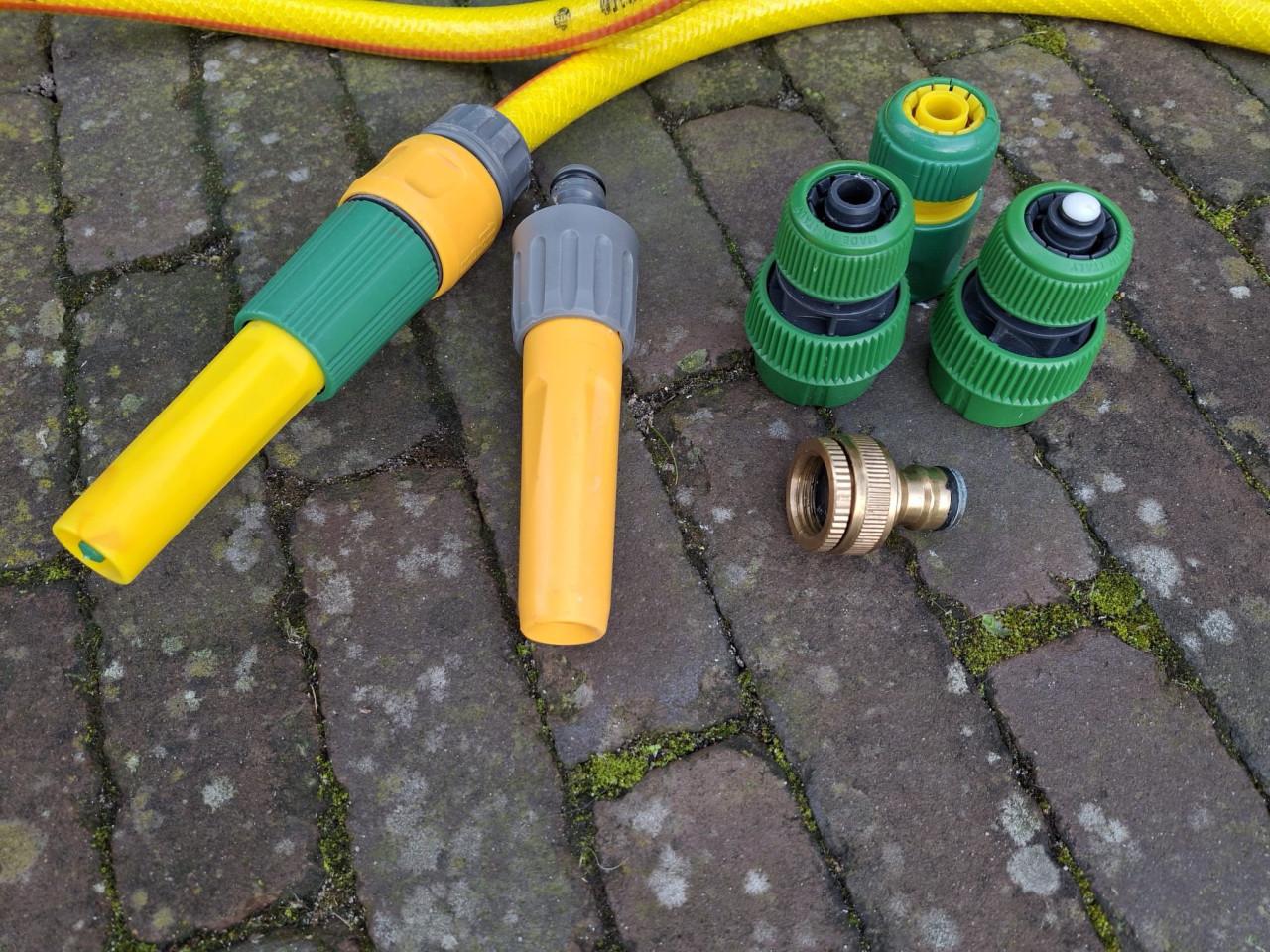 Tuinslang op haspel, extra lang !