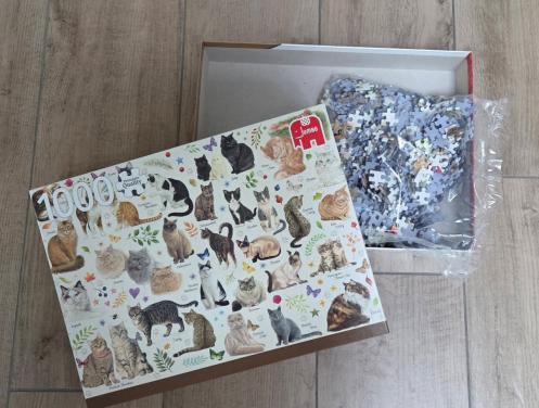 😻 Puzzel 1000 stukjes Franciens katten