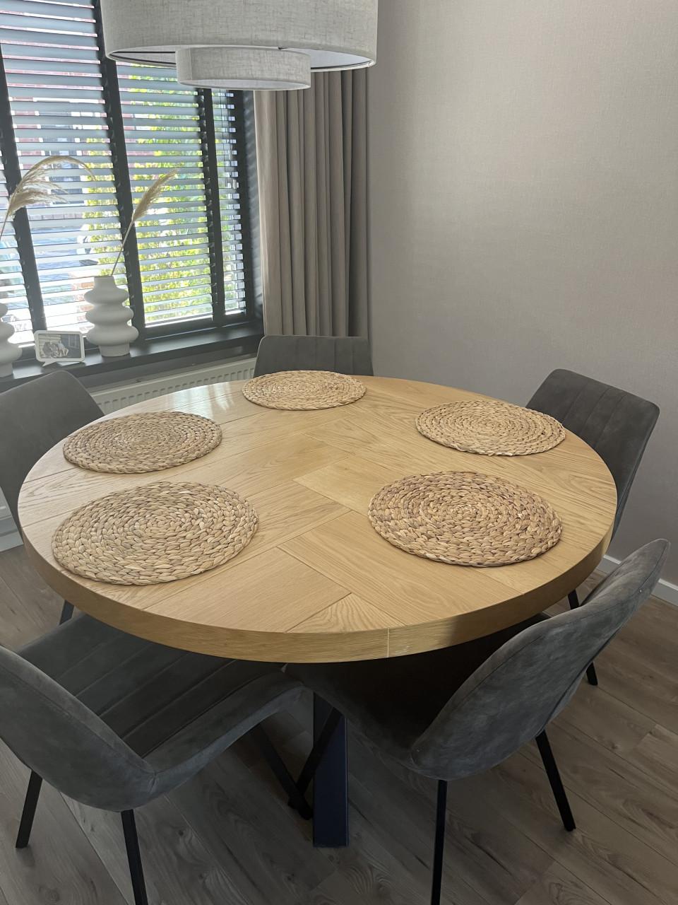 Eettafel rond