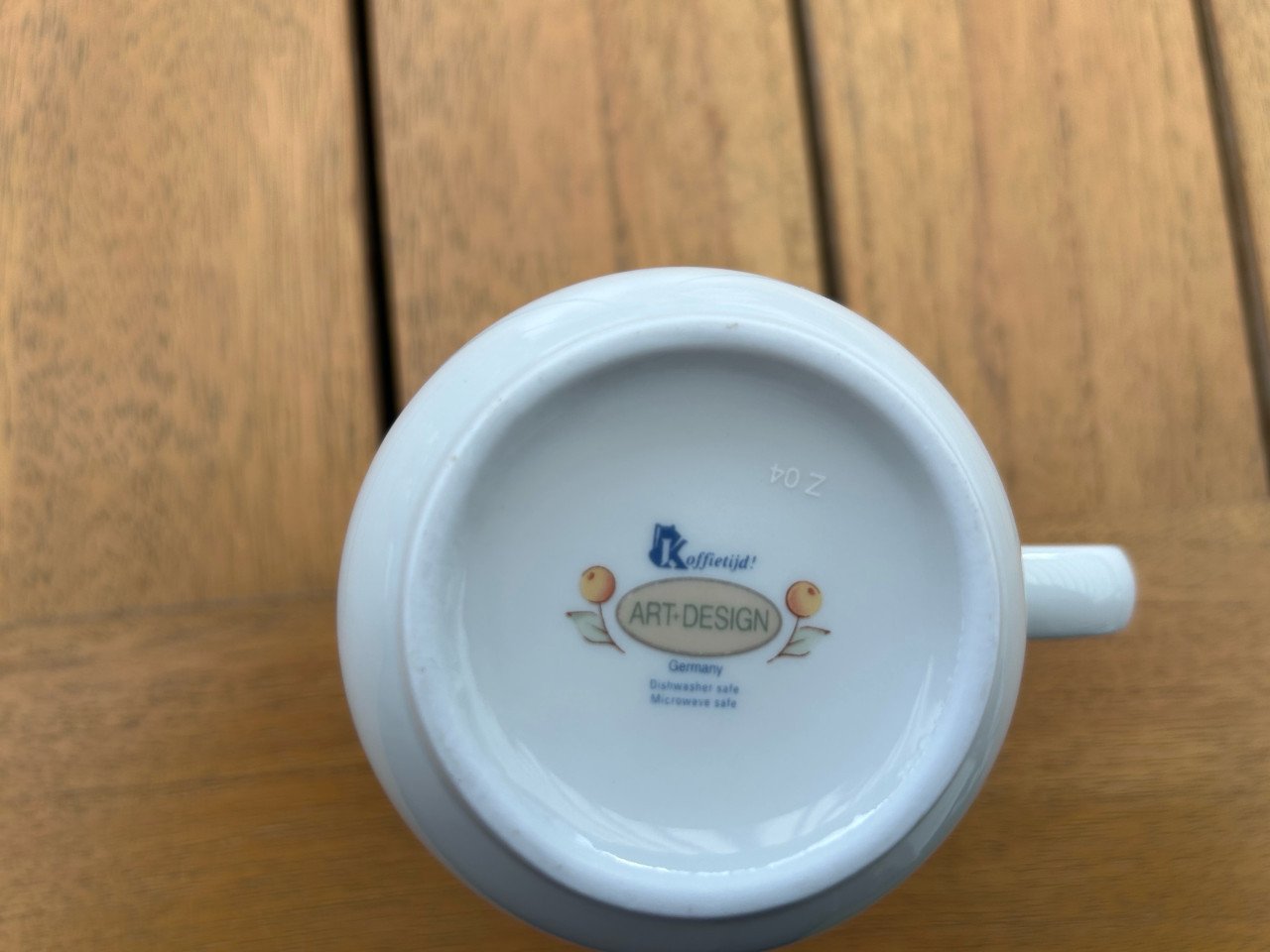 6 Art Design Bekers Koffietijd