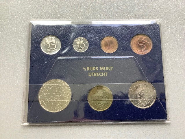 Nederland, FDC jaarsets 1976 t/m 1980.