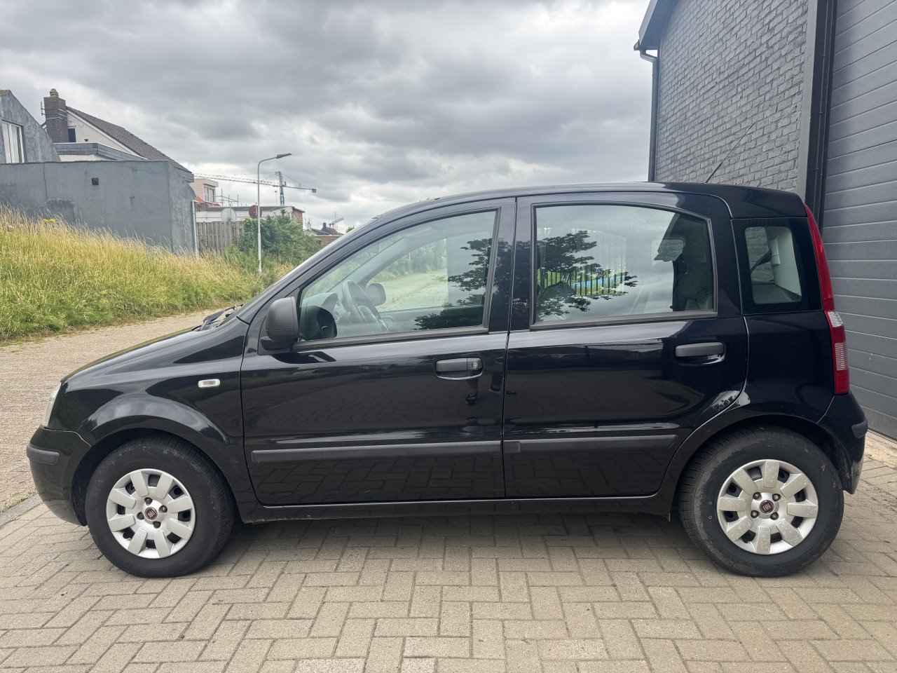 Fiat Panda 1.2 50KW Classic 5DRS 2012 Zwart Airco Apk Nap