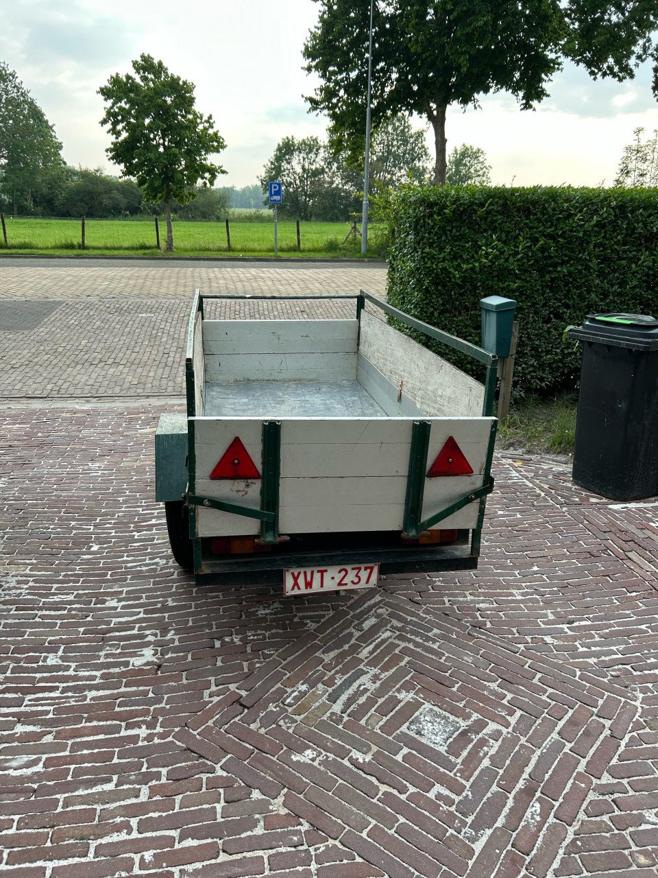 Aanhanger 2.00x1.00