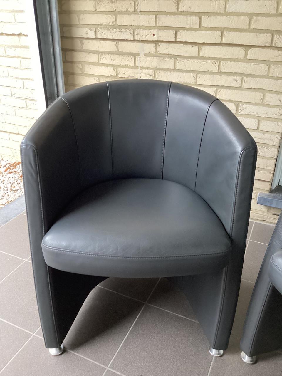 Rolf Benz stoelfauteuils(4 stuks)RB7300(topstaat