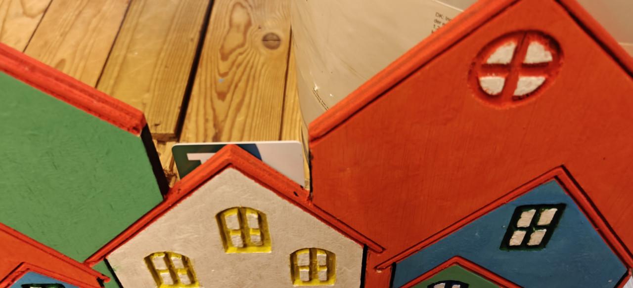 Te Koop kleurrijk Wandmontage huissleutel houder.