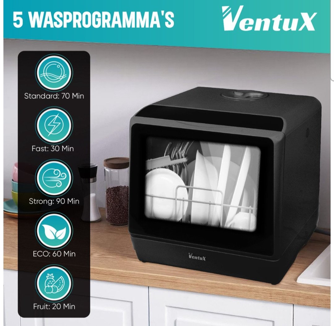 Ventux compacte vaatwasser