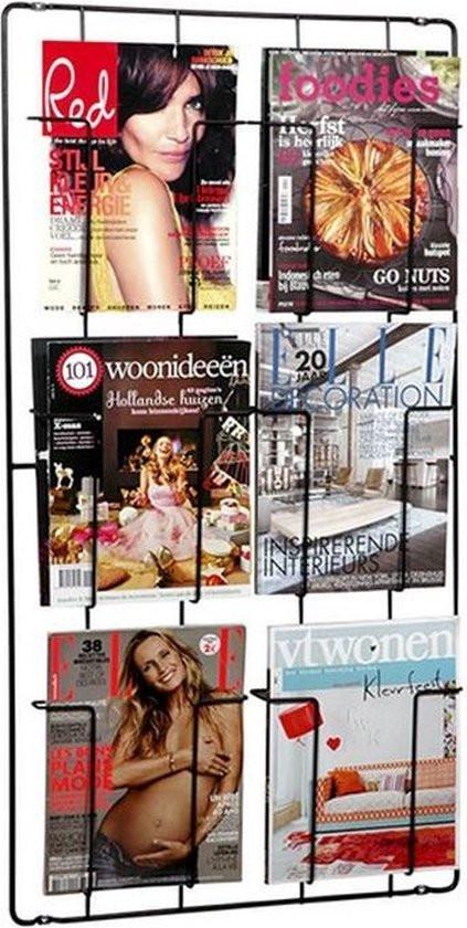 Tijdschriftenrek Puhlman zwart