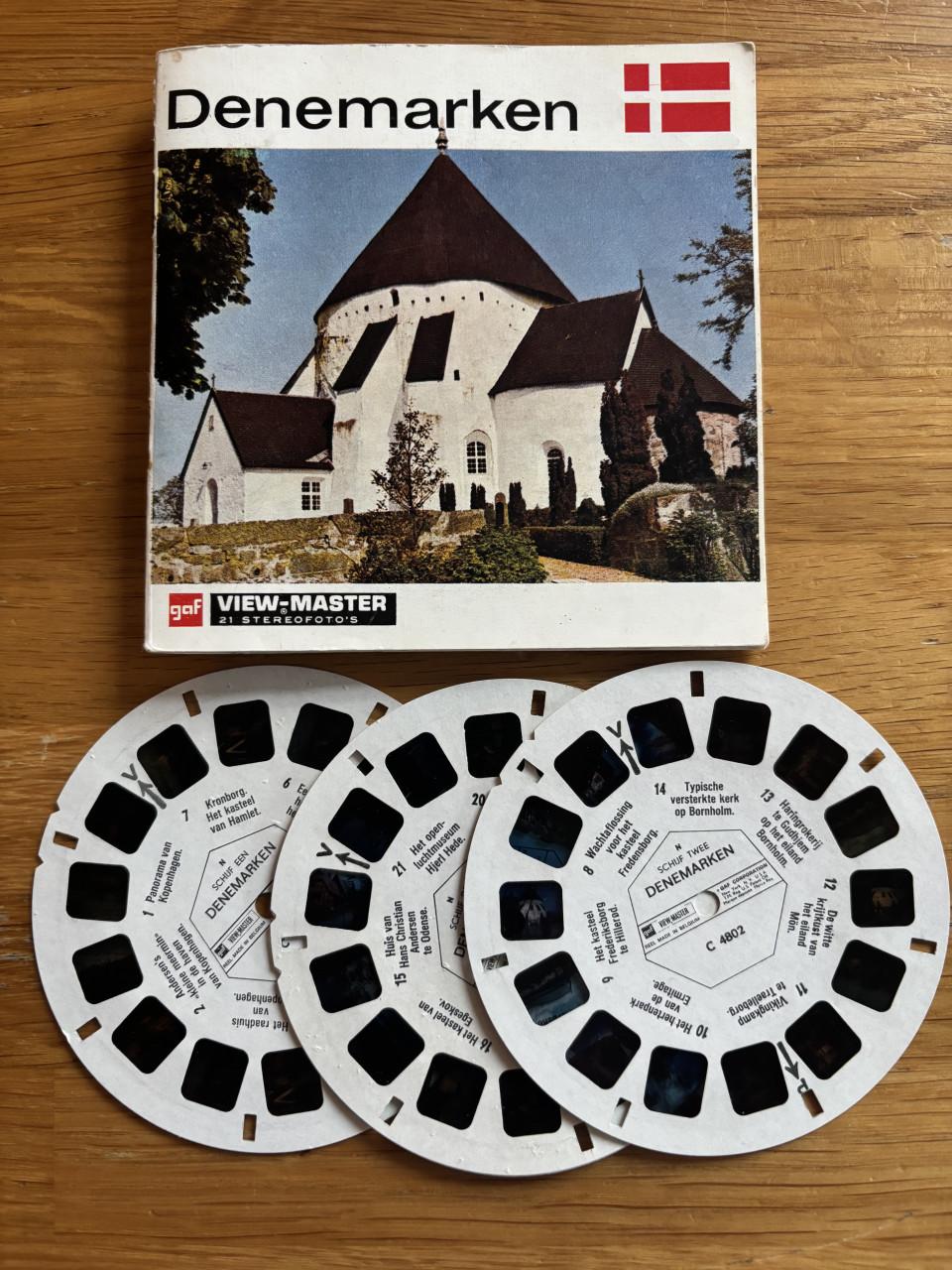 Originele View-Master Sawyers, diverse schijven 1960-1975
