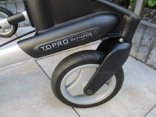 Zgan Topro Olympos opvouwbare lichtgewicht rollator met grote wielen
