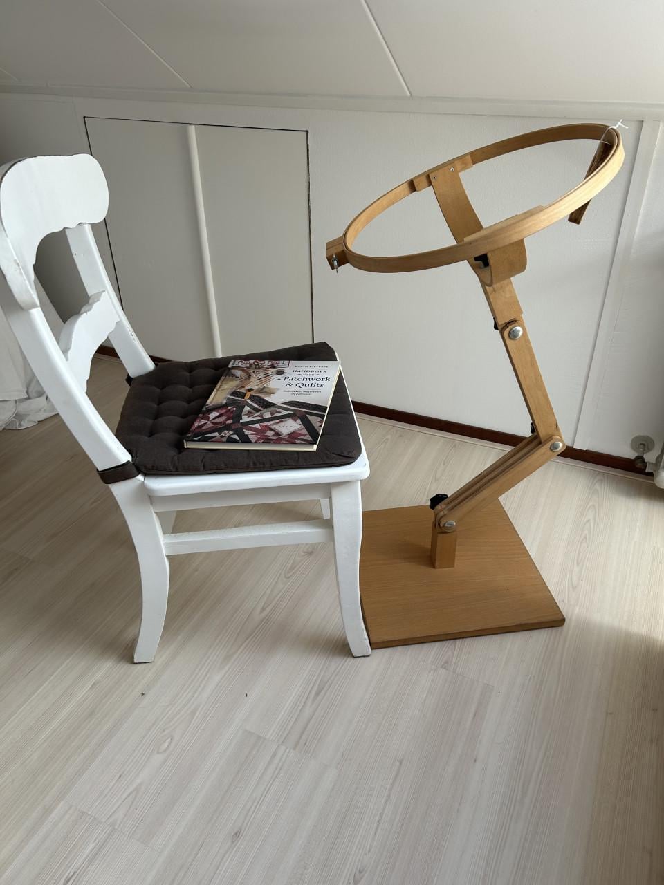 Quiltring op standaard.