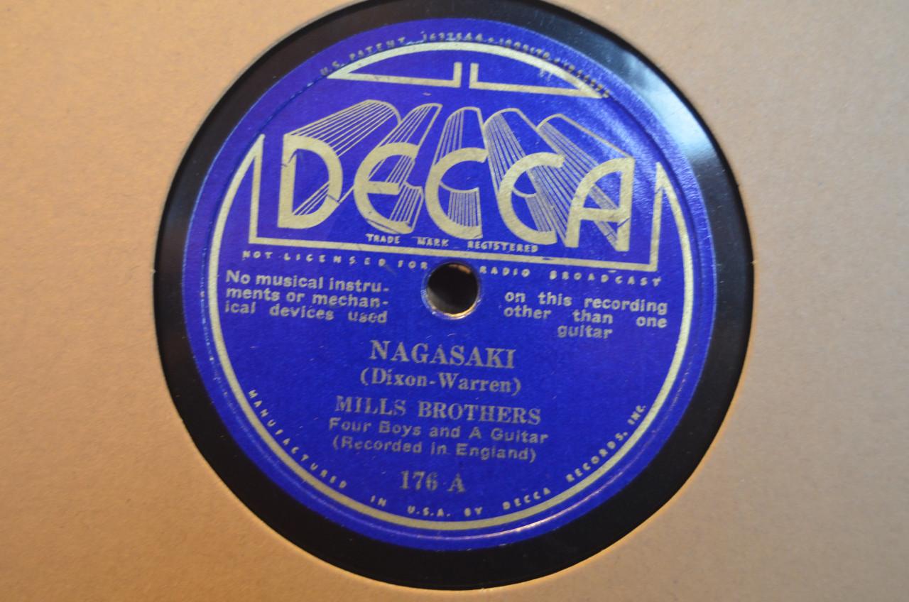 Bijzondere 78rpm Mills Brothers (2)