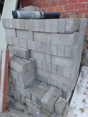 664 vol beton stenen 29x14x9cm