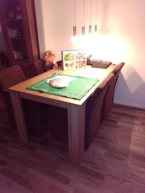 Salontafel tv meubel en eettafel