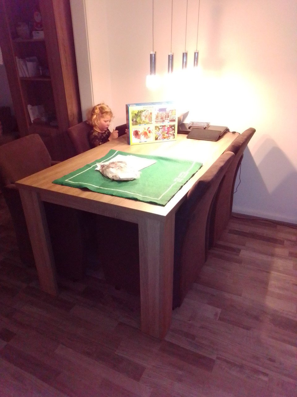 Salontafel tv meubel en eettafel