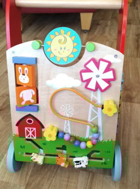 Loopwagen voor kleine kindjes