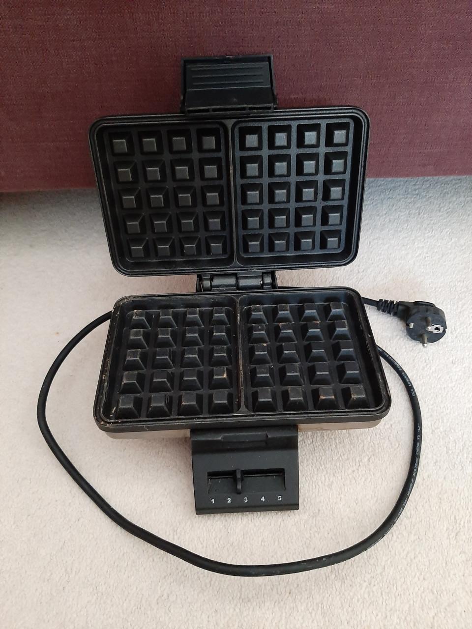 Elektrisch wafelijzer.