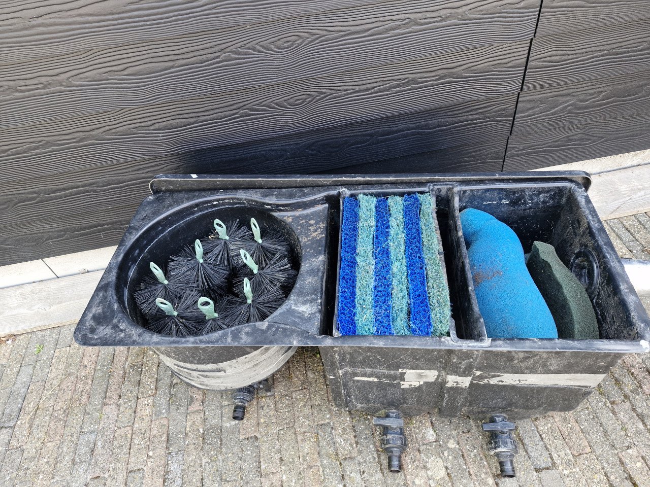 3 kamer filter, vijverfilter