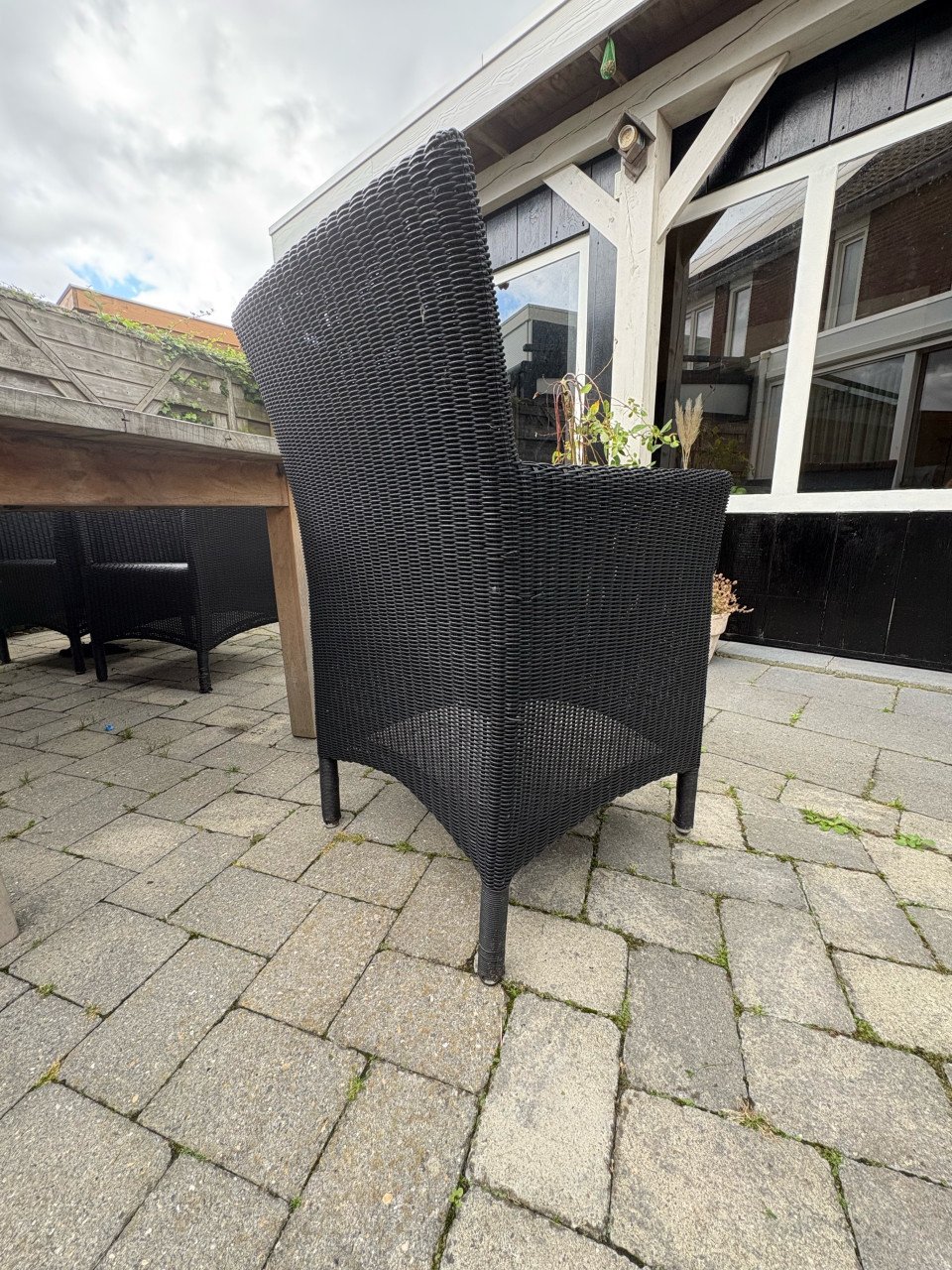 Tuintafel met 6 stoelen