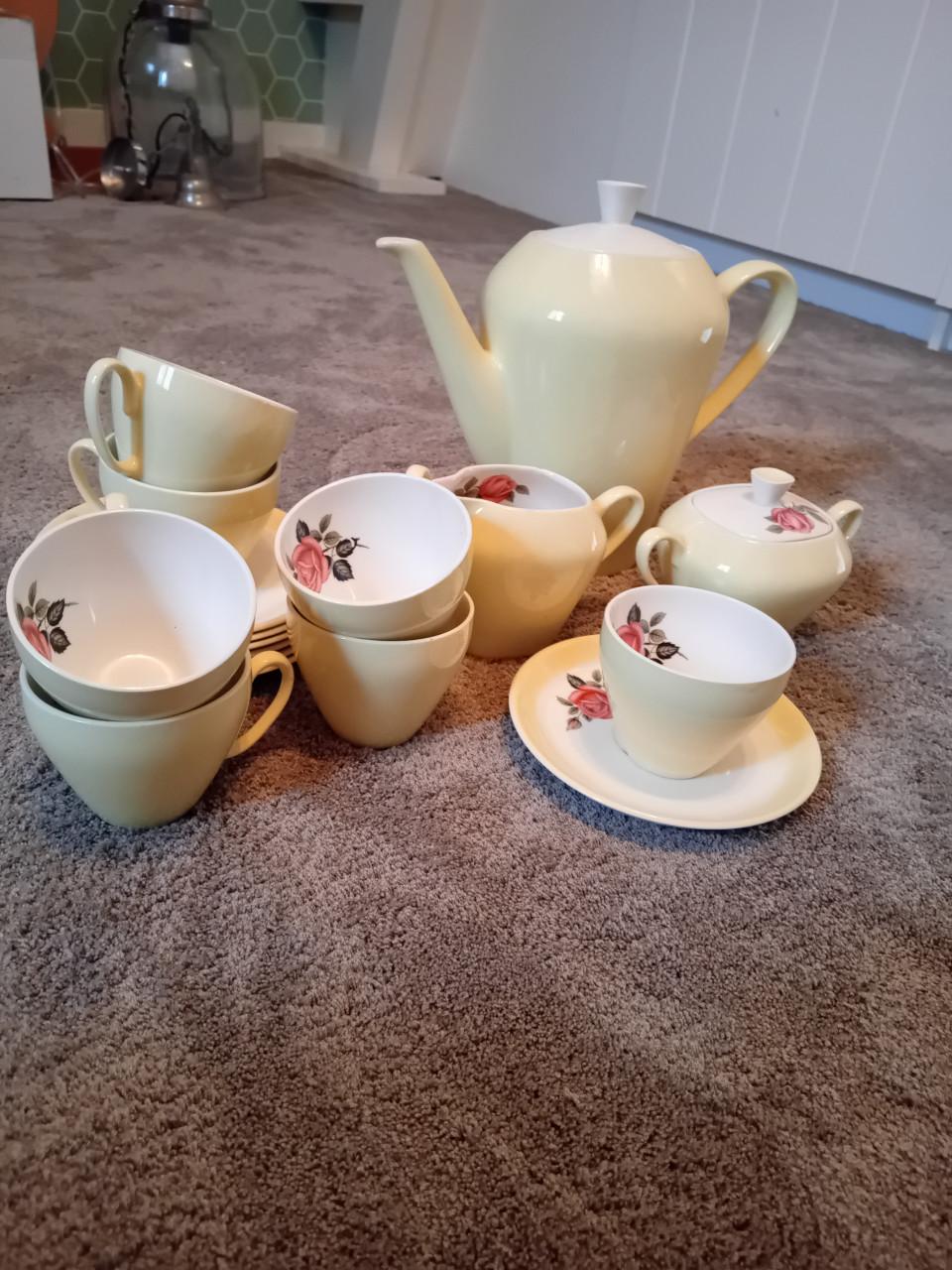 Vintage servies Petrus Regout