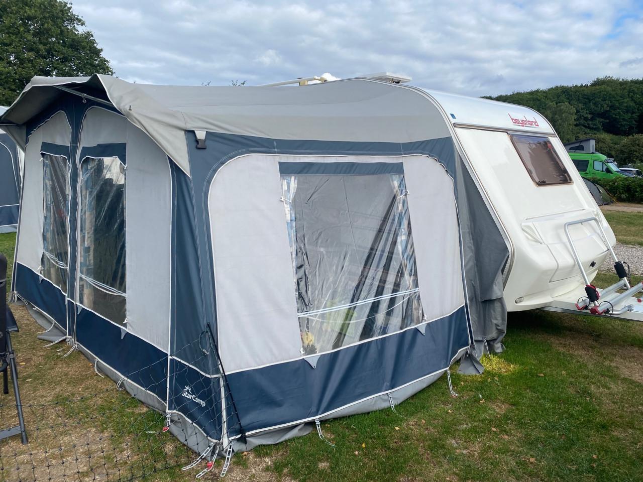 Beyerland Sprinter 390 FB (2005), lichtgewicht incl. mover en voortent