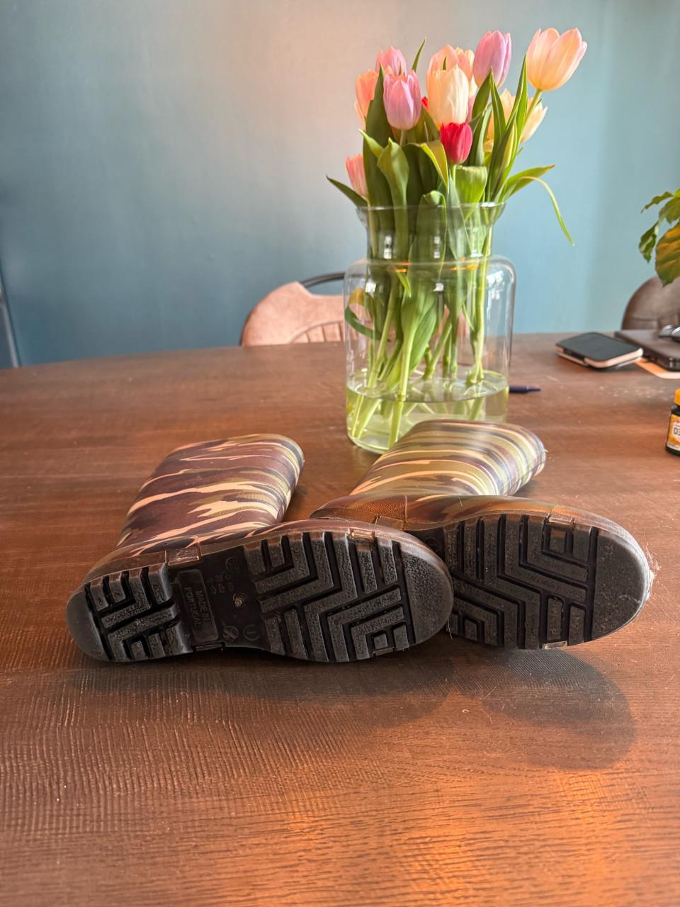 Kinder regen laarzen met print