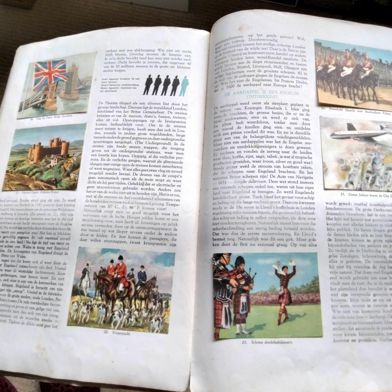 Oude geïllustreerde atlas Europa.