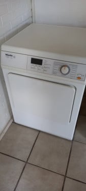 Miele wasdroger softcare met slang.Nieuw model.