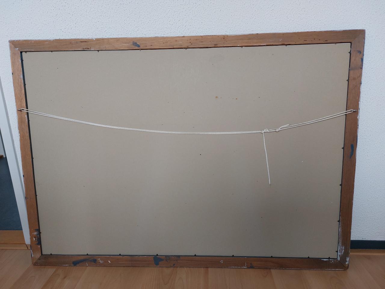 Reproductie schilderij Hans Werner Sahm