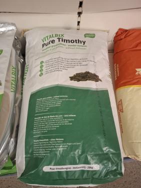NIEUW!! Vitalbix pure timothy