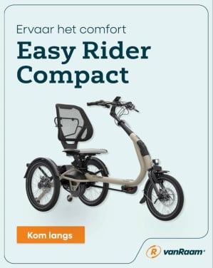 Easy Rider Compact driewielfiets direct leverbaar