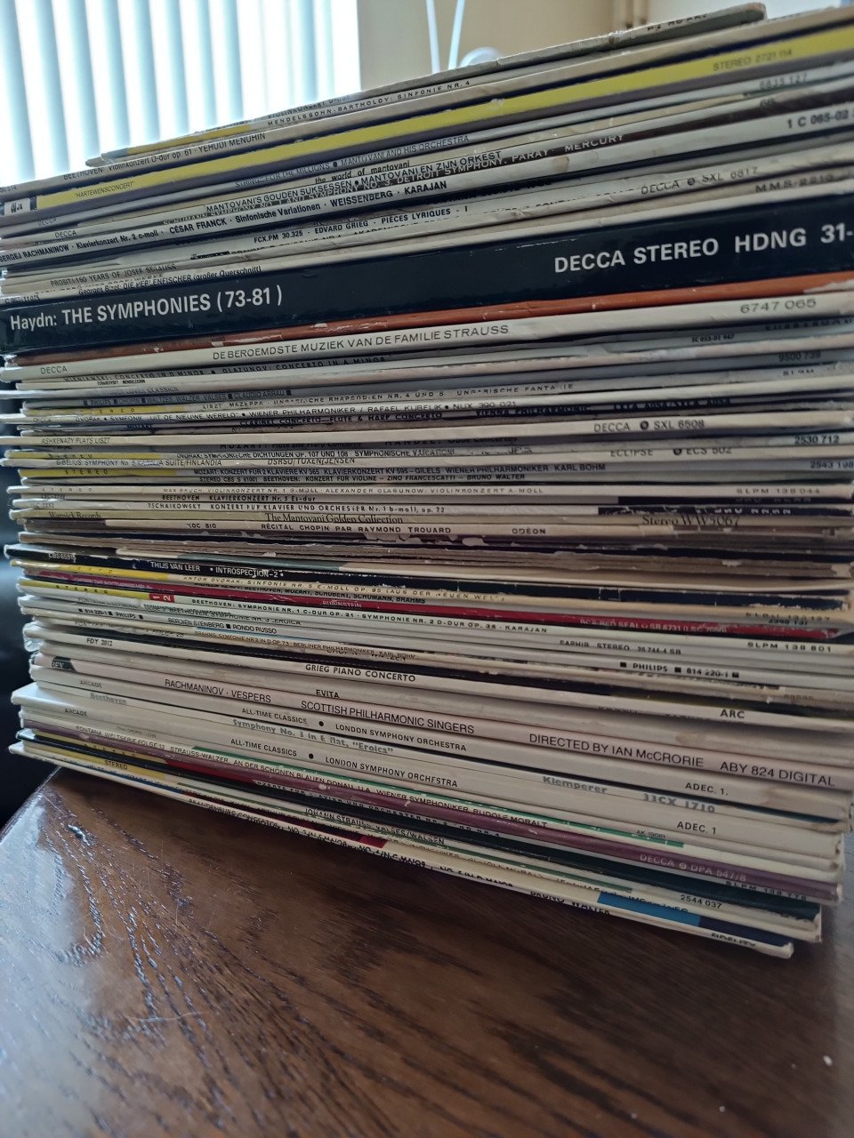 Circa 45 klassieke lp's