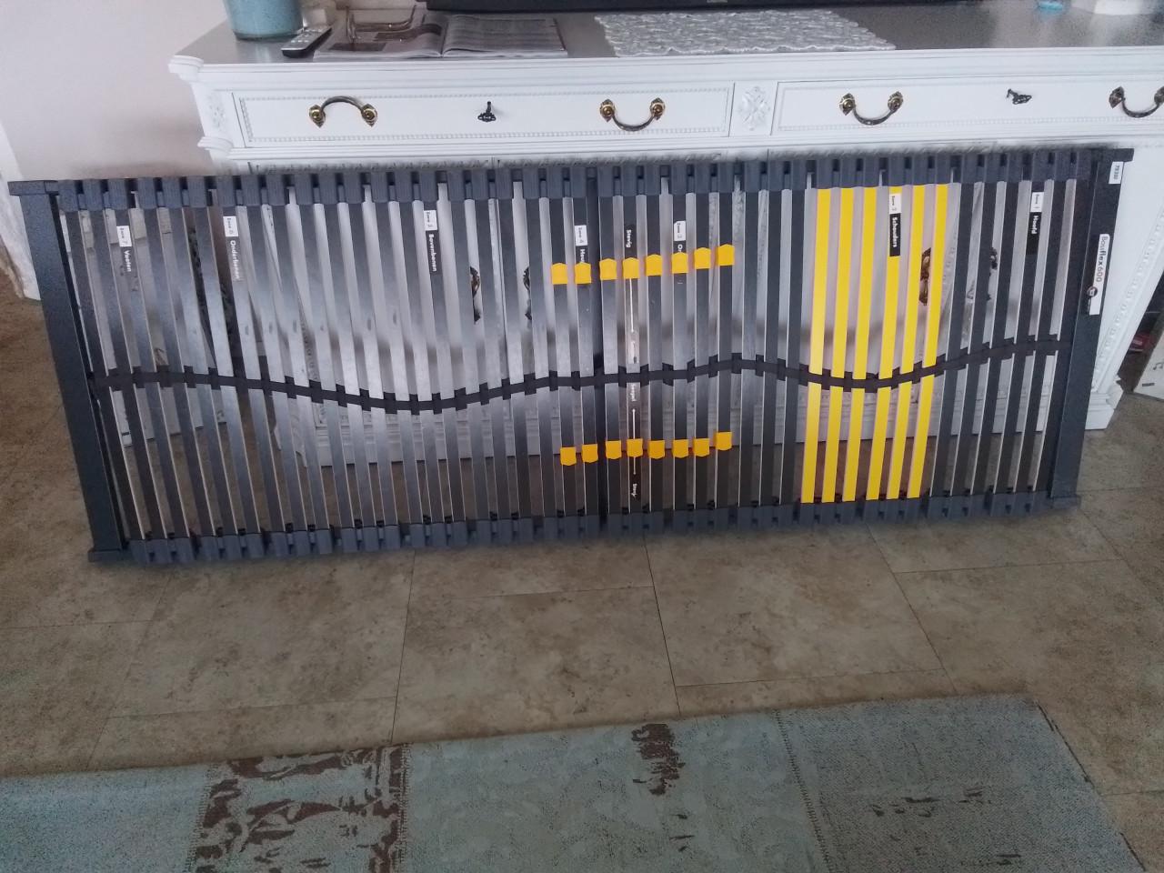 Bossflex 600 lattenbodem (z.g.a.n.) 70 x 200