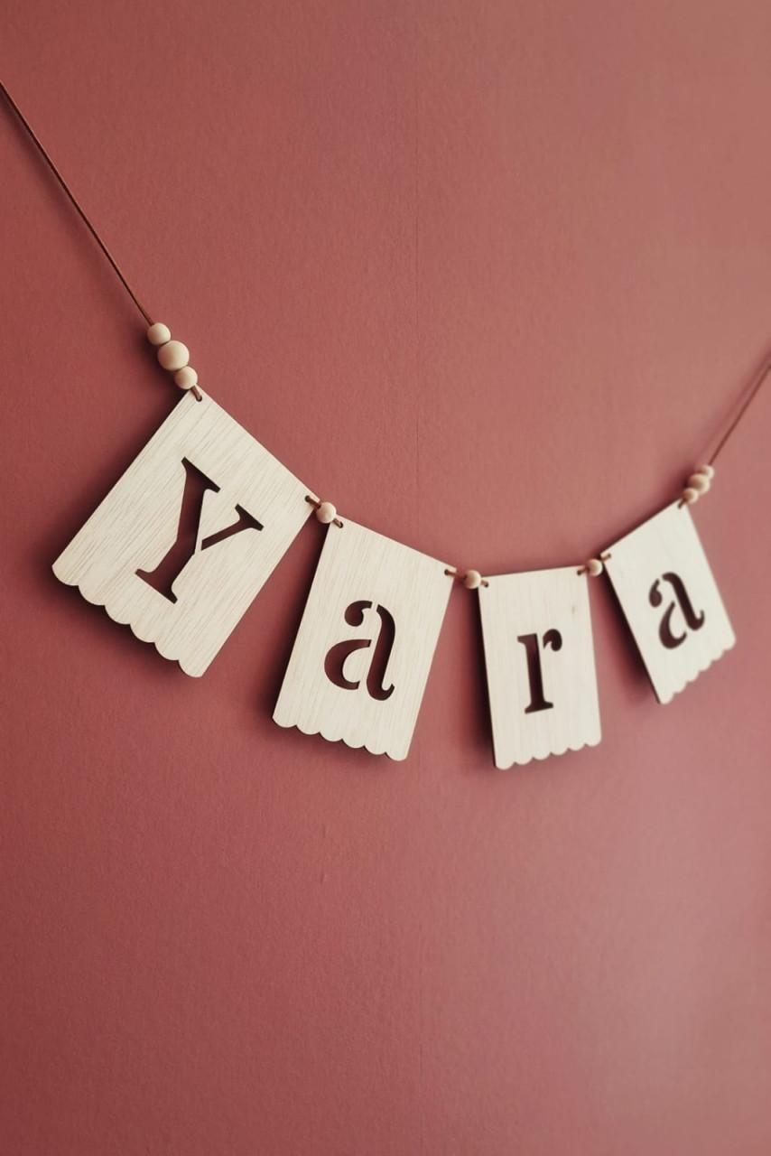 Naamslinger baby/kind