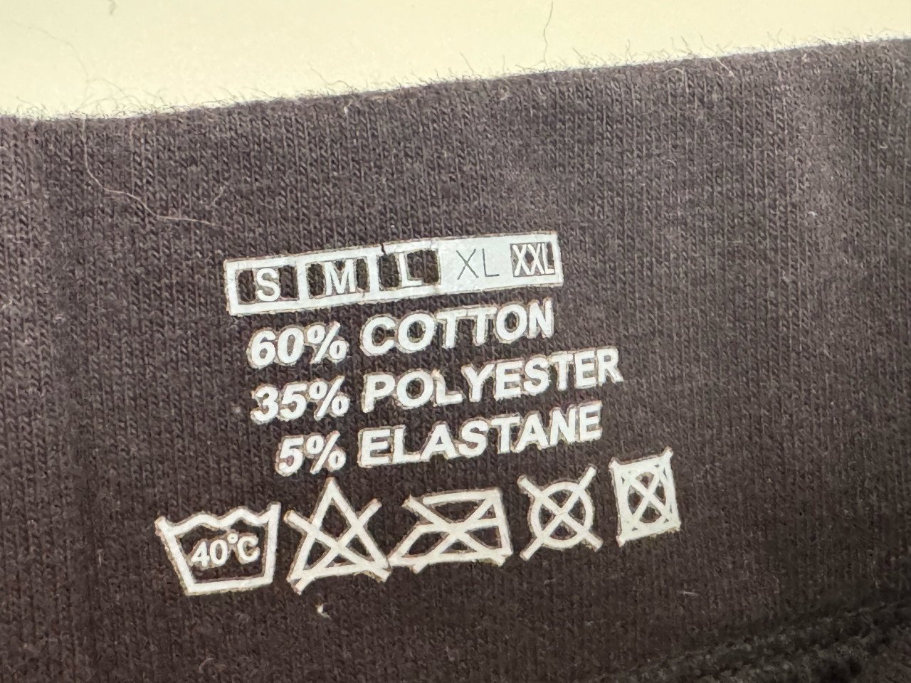 Zwarte Leontien damessportbroek - Maat XL