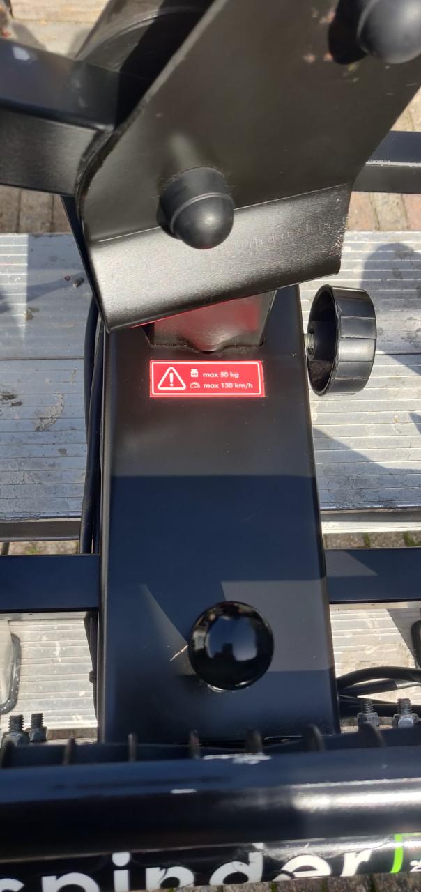 SPINDER Basic Fietsendrager Zwart