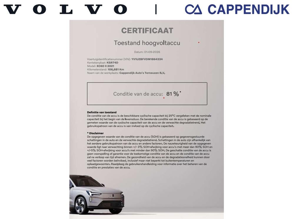 Volvo XC60 t6 340pk recharge r-design| trekhaak| pano| camera| adap.cruise
