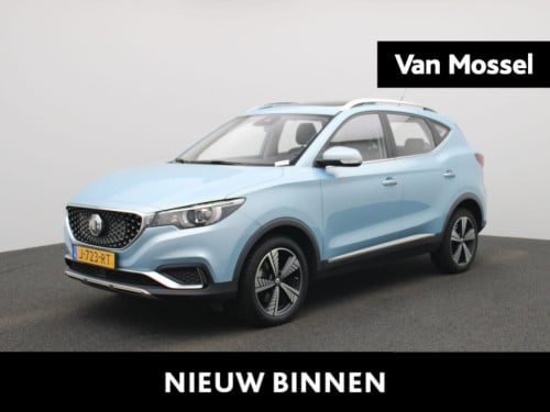 MG Zs-ev luxury 45 kwh | automaat | panoramadak | lederen bekleding | achte