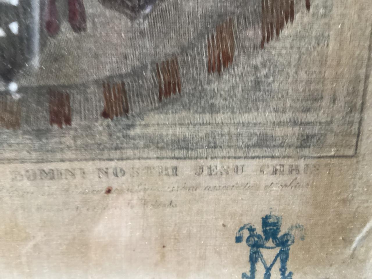 Litho Prent . Christus