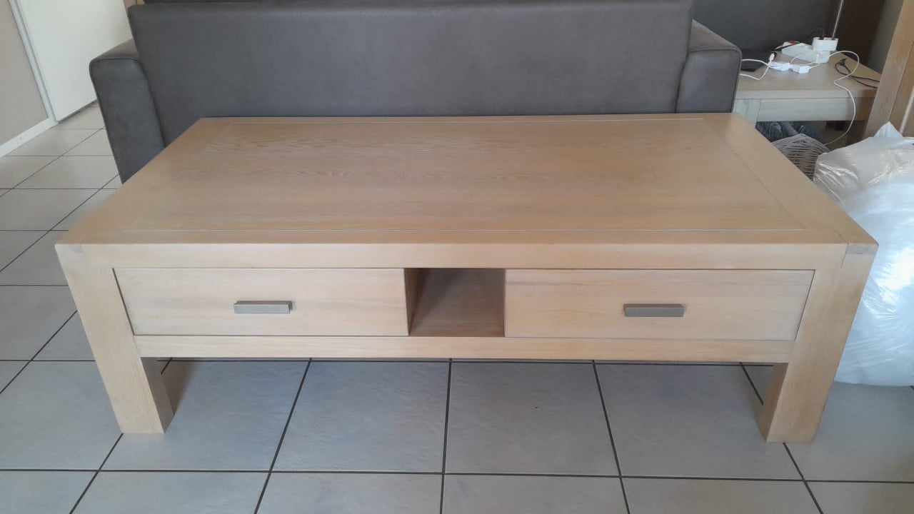 Salontafel  L 1.40 x B 0.70 GERESERVEERD Peter