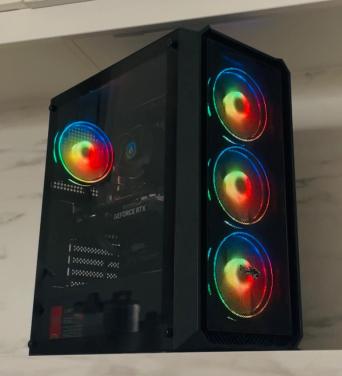 Gaming PC - RTX 4060 - SSD 1000GB - Wi-Fi - Ryzen 5 - 16 GB RAM