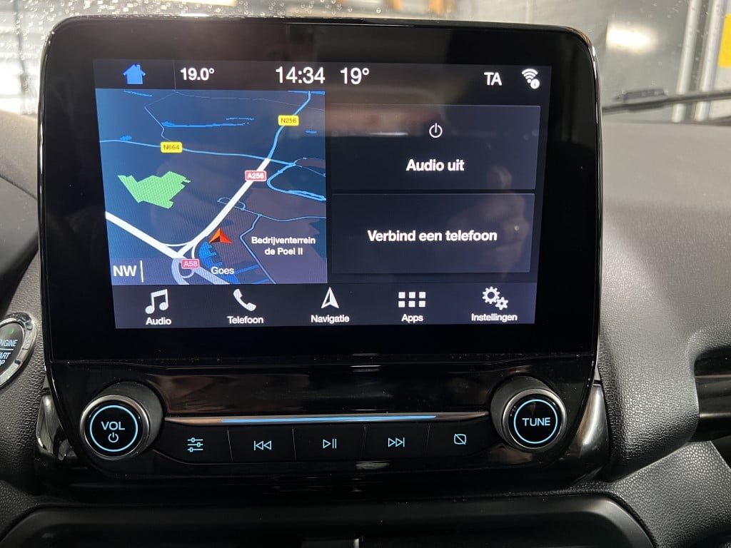 Ford Ecosport 1.0 ecoboost 125pk automaat st-line black , voorruitverwarmin