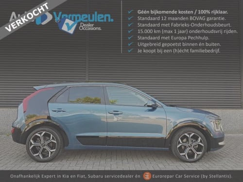 Kia Niro hybrid executiveline verkocht