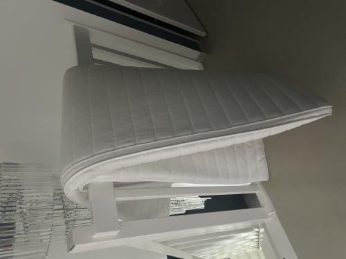 Matras inclusief topper 120 cm breed (twijfelaar)