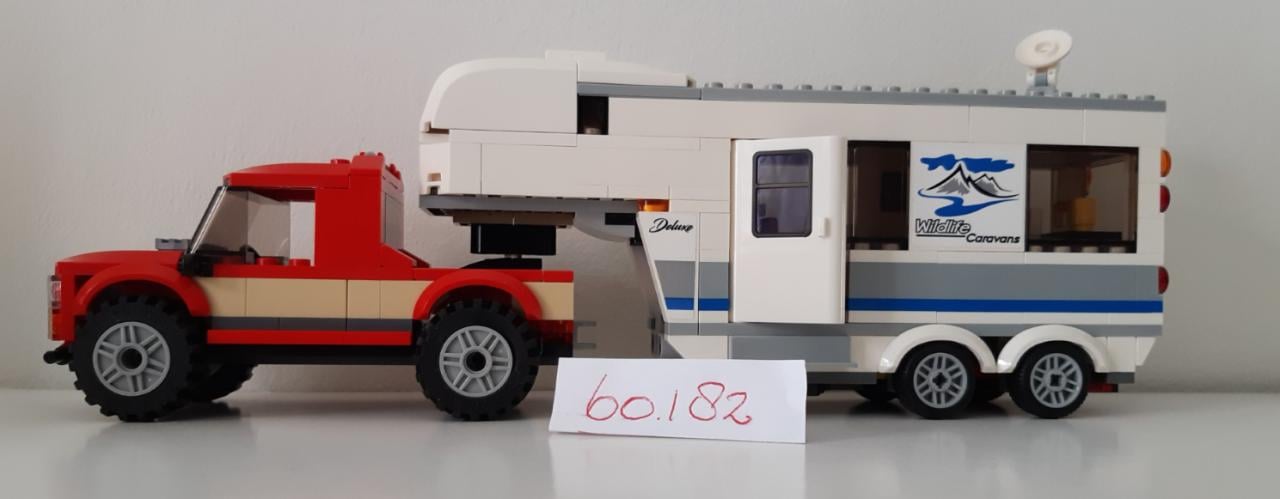 Lego 60182: Pick-uptruck en caravan