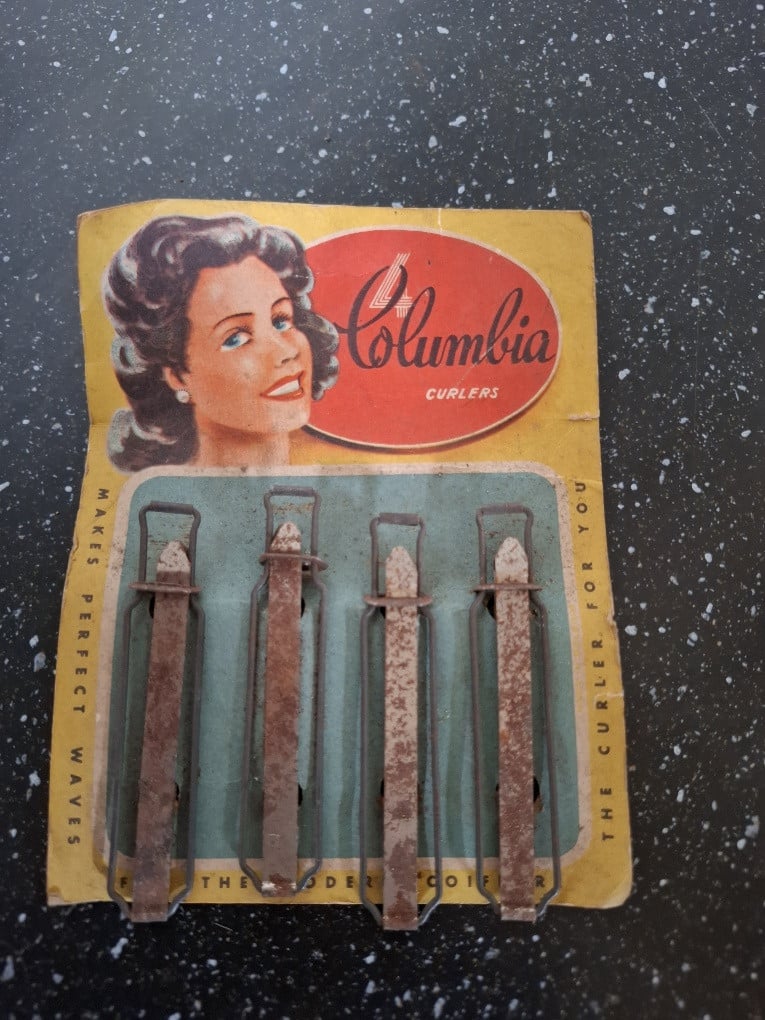 Vintage kappersmateriaal