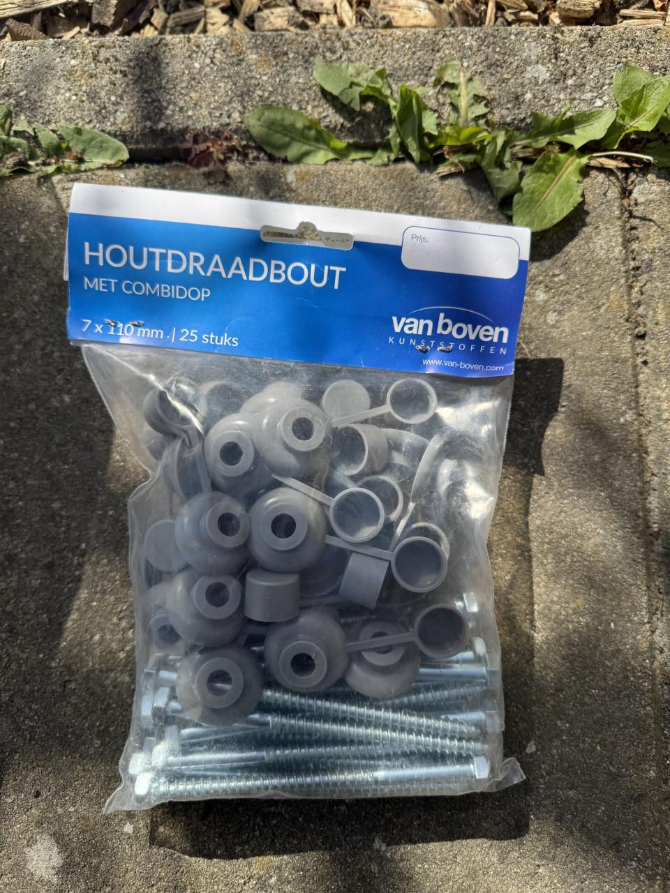 Golfplaat benodigdheden