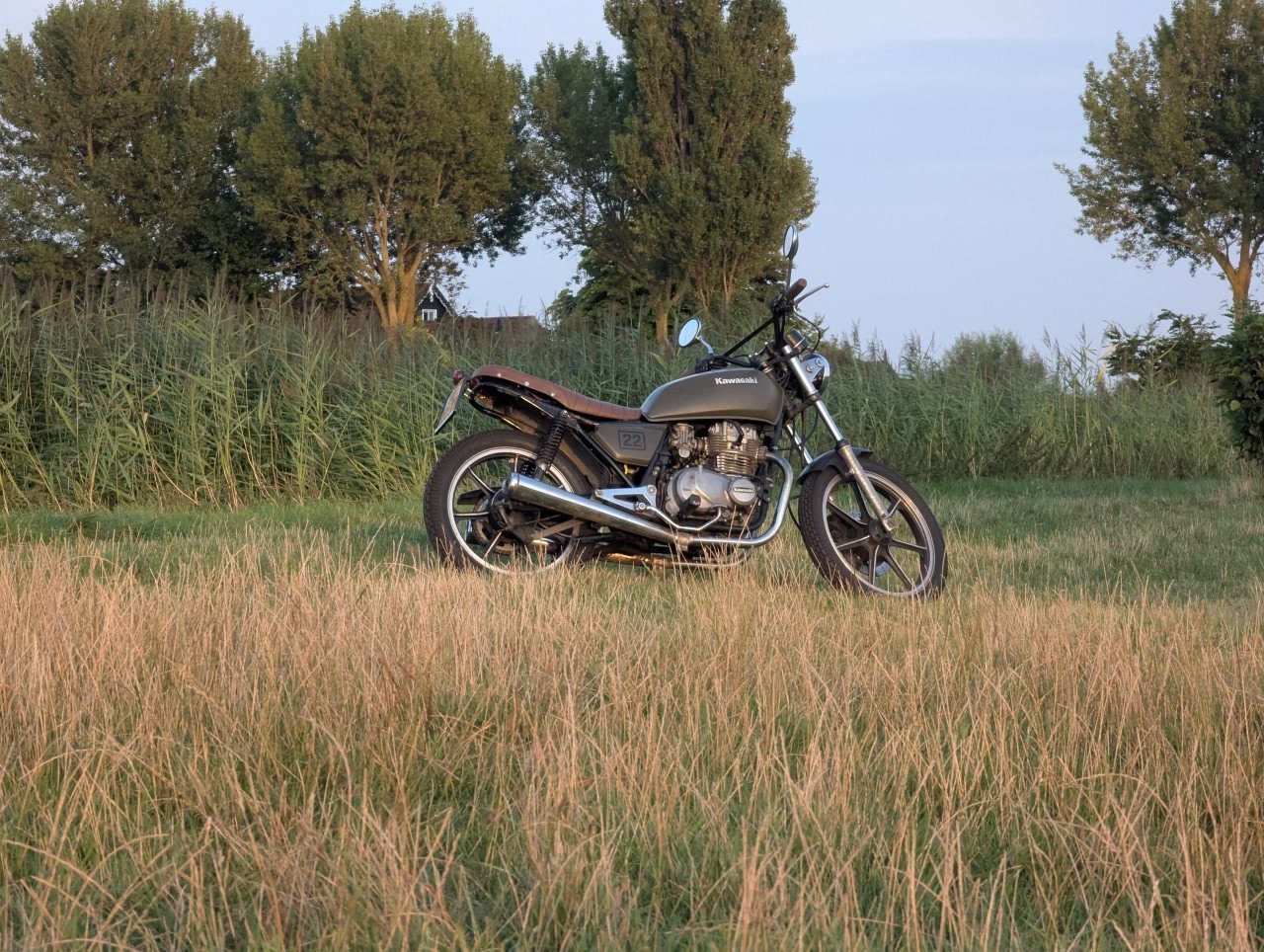 Kawasaki café racer/scrambler