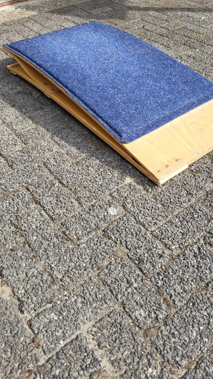 Springplank / oprijplateau