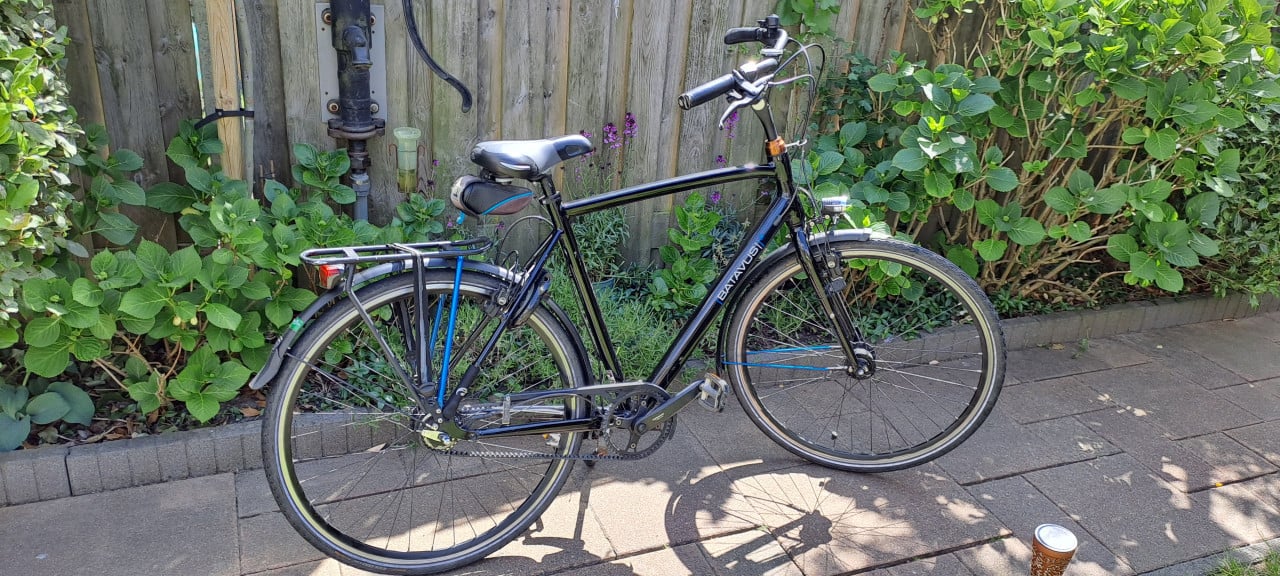 Herenfiets  Batavus dinsdag  frame 57 cm met Riemaandrijving