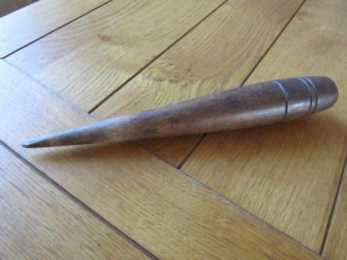 Splitpen om touw te knopen,,hout..